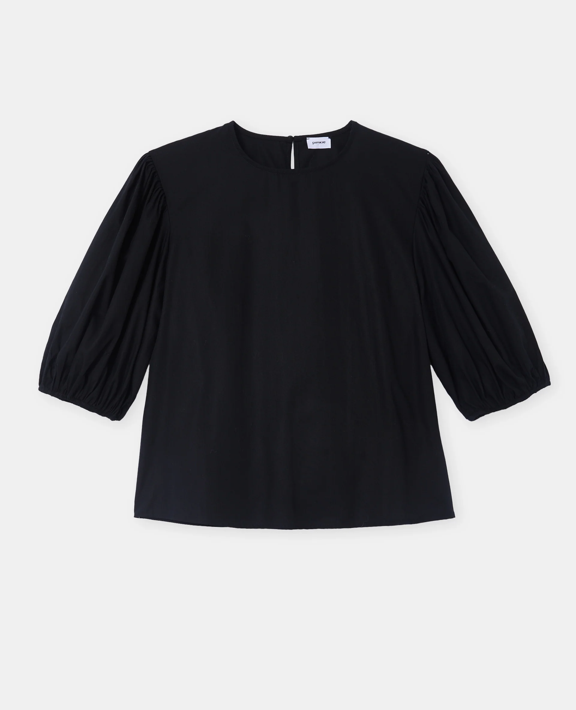Blouse col rond avec manches ballons - Image 4