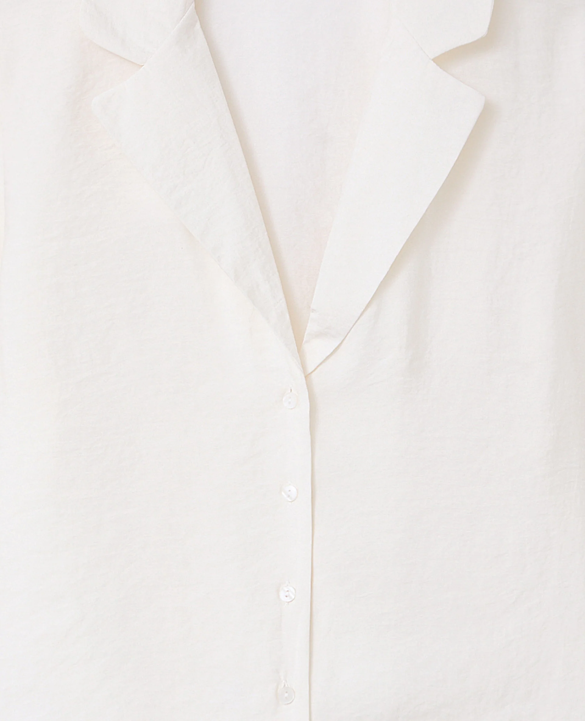 Chemise manches courtes col tailleur - Image 8