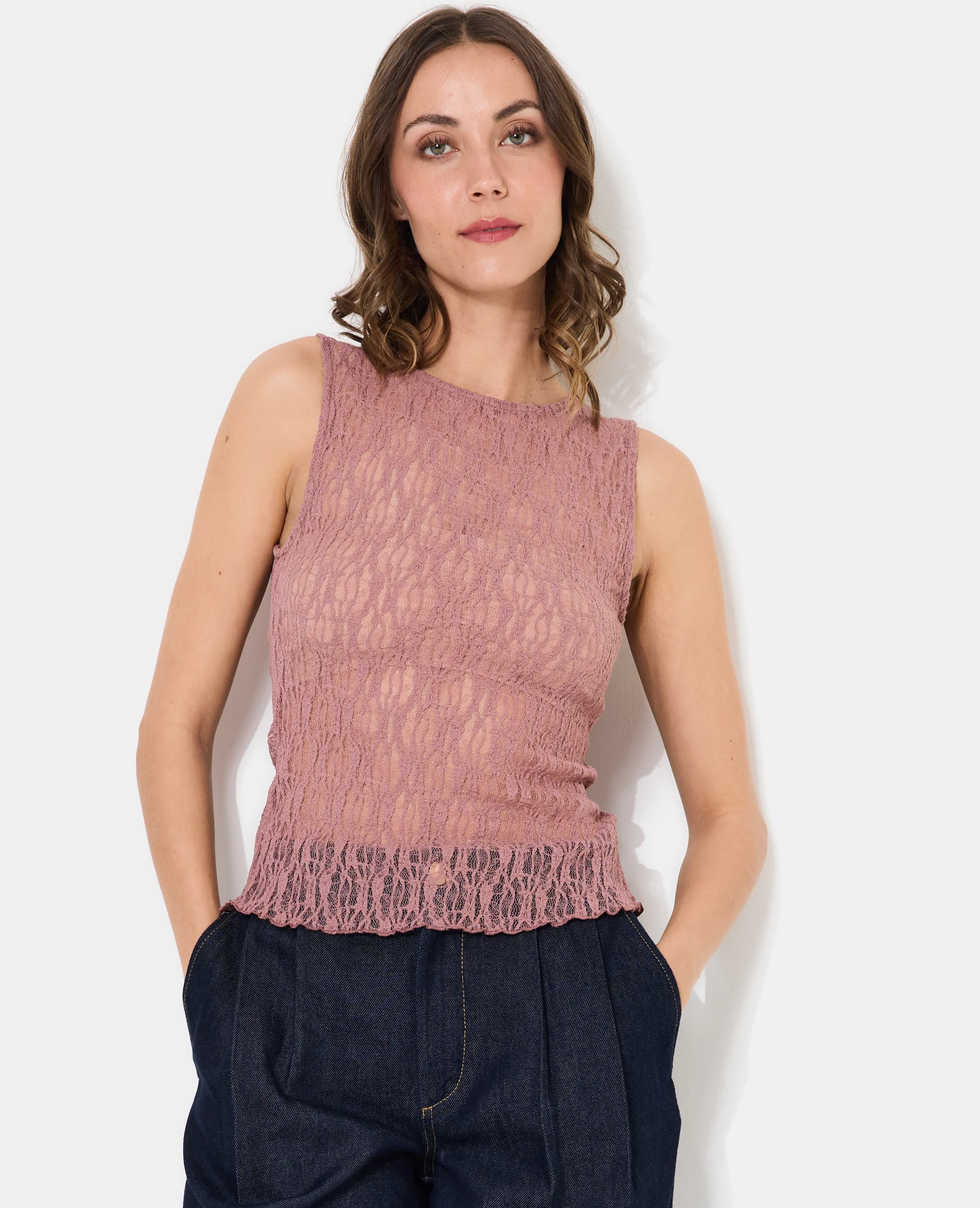 Débardeur en dentelle - Image 2