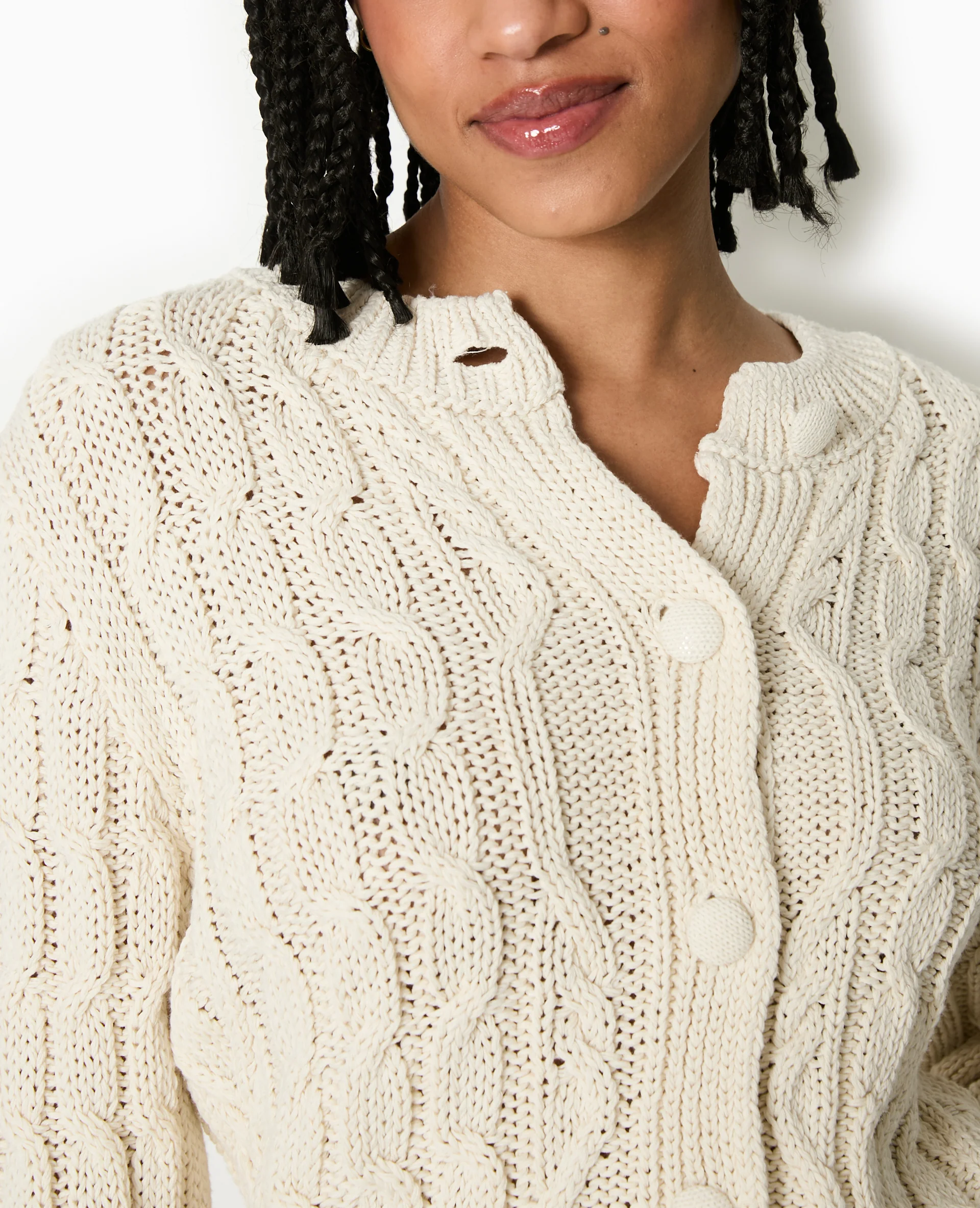 Gilet en maille torsadée - Image 3