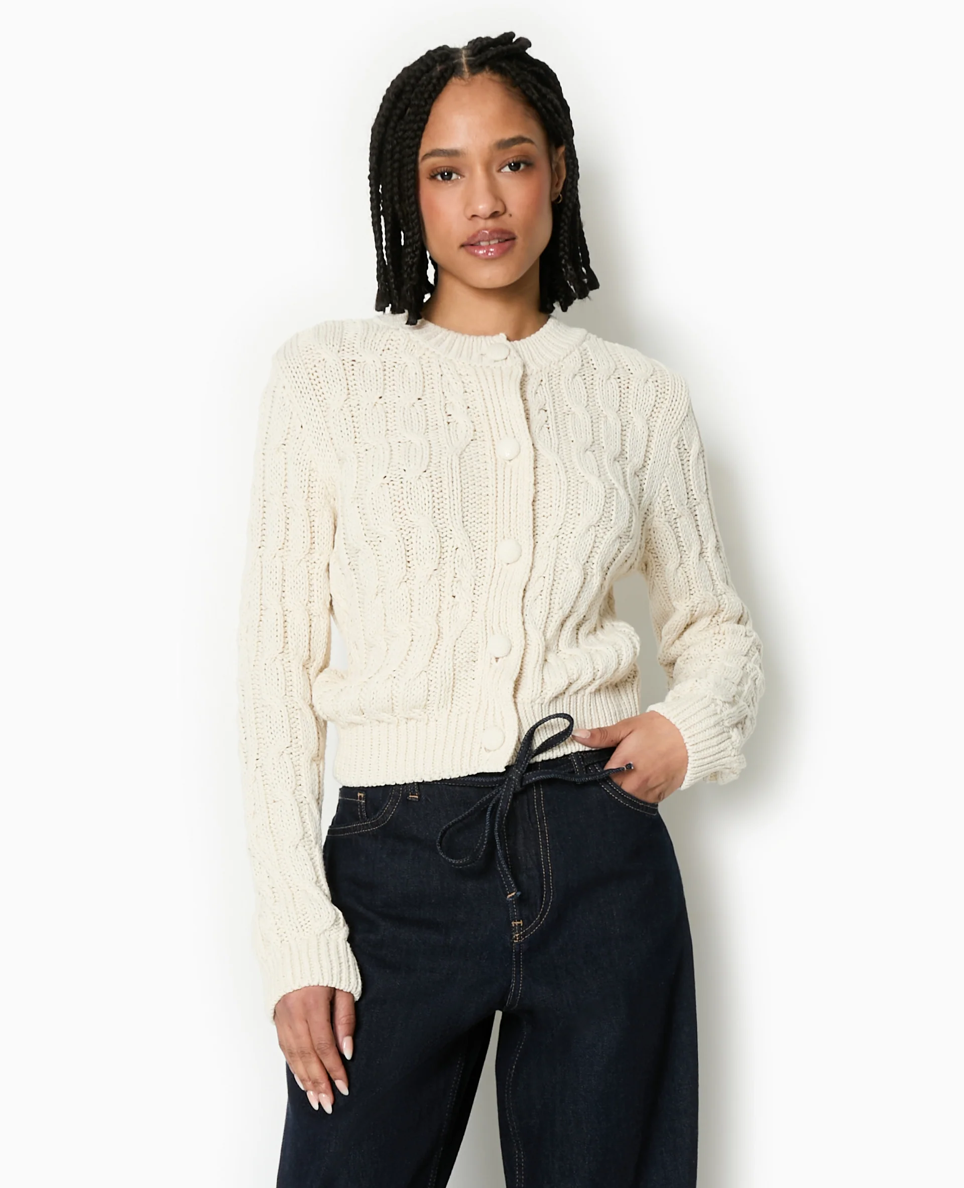 Gilet en maille torsadée - Image 5