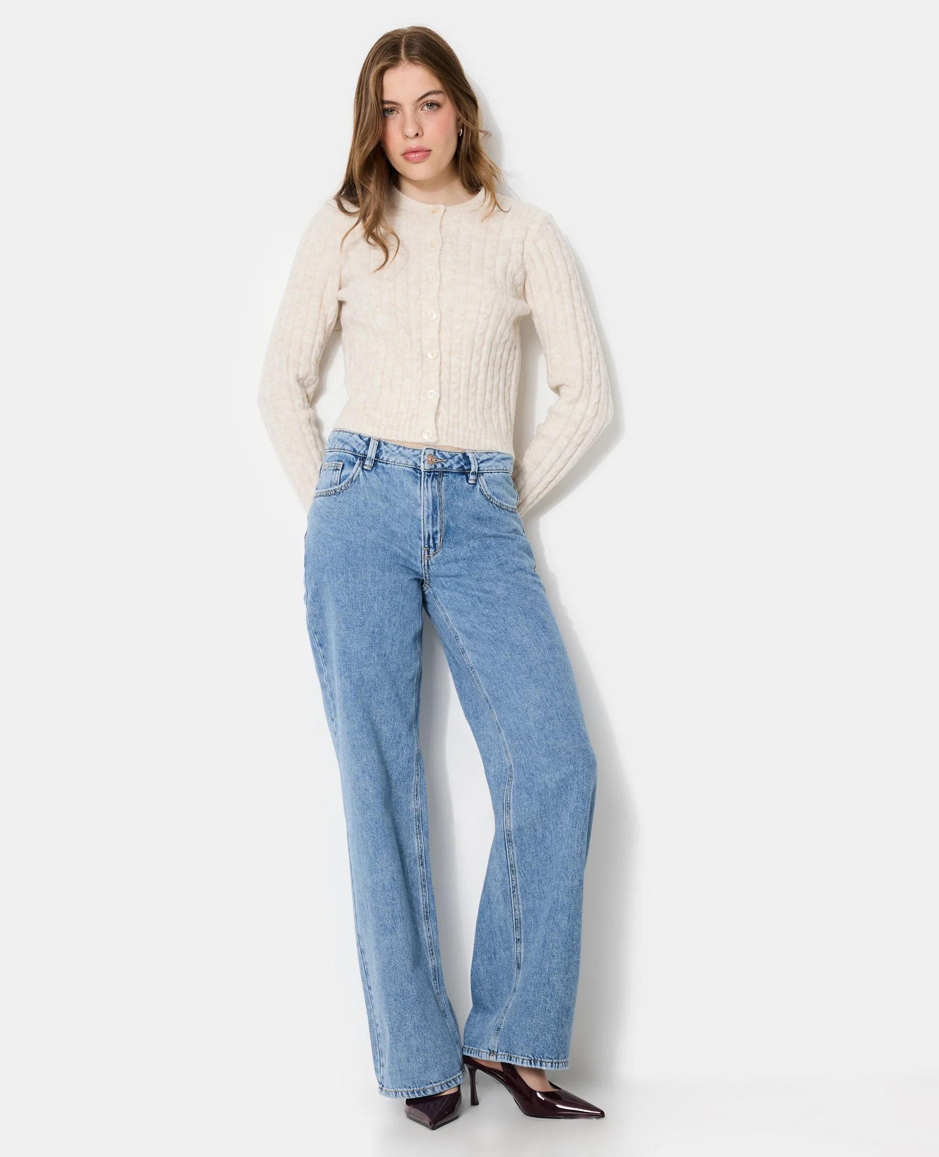 Gilet en maille torsadée - Image 3