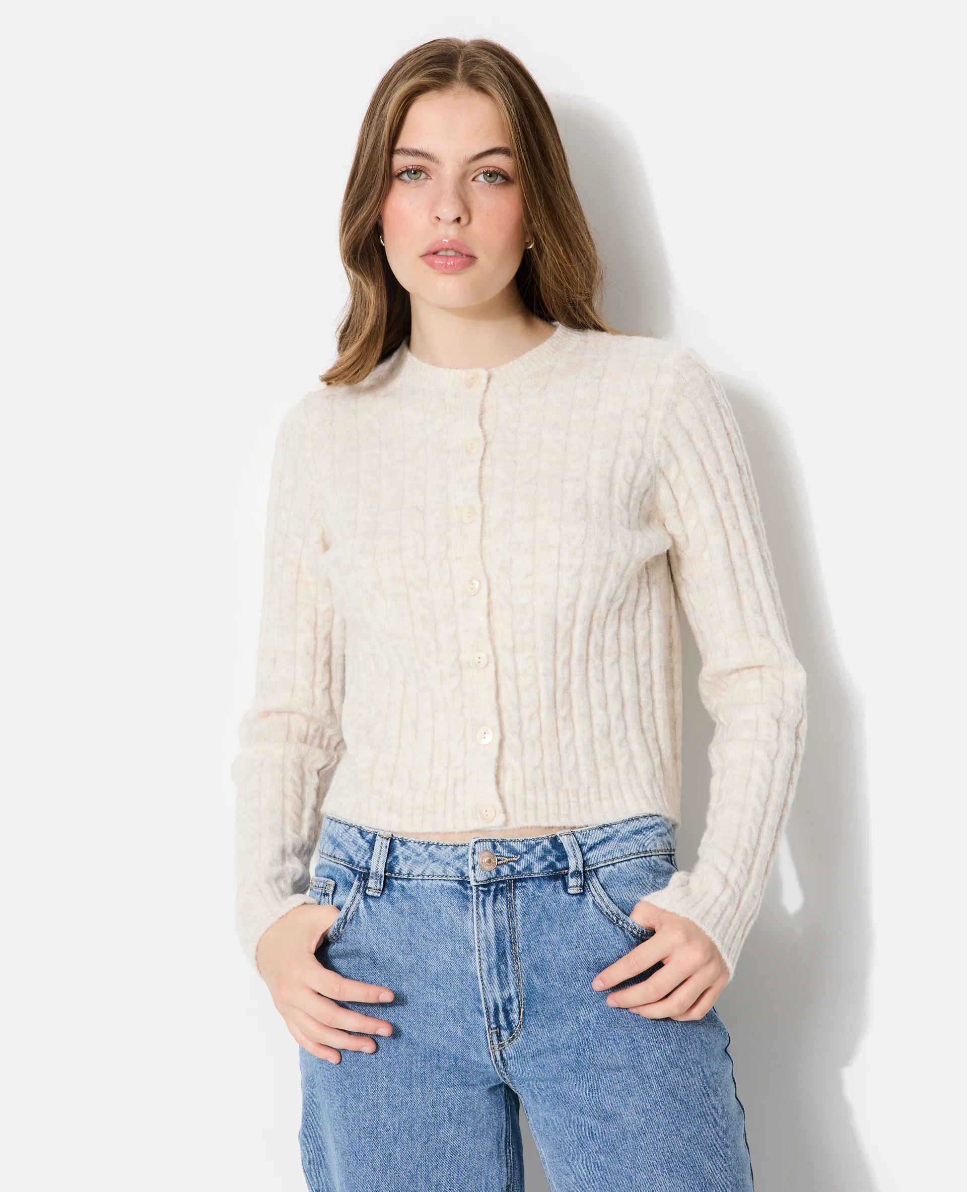 Gilet en maille torsadée - Image 5