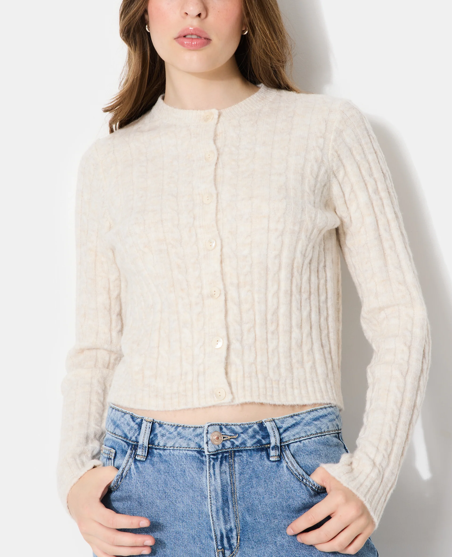 Gilet en maille torsadée - Image 7