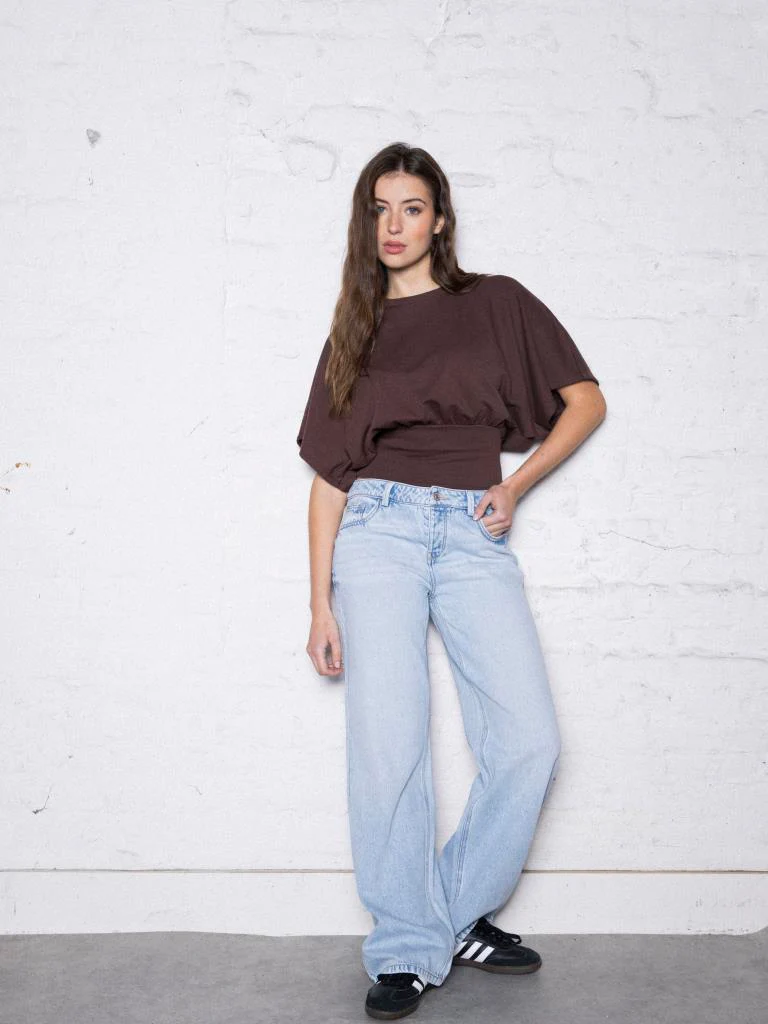 J71-3 / Jean wide taille basse
