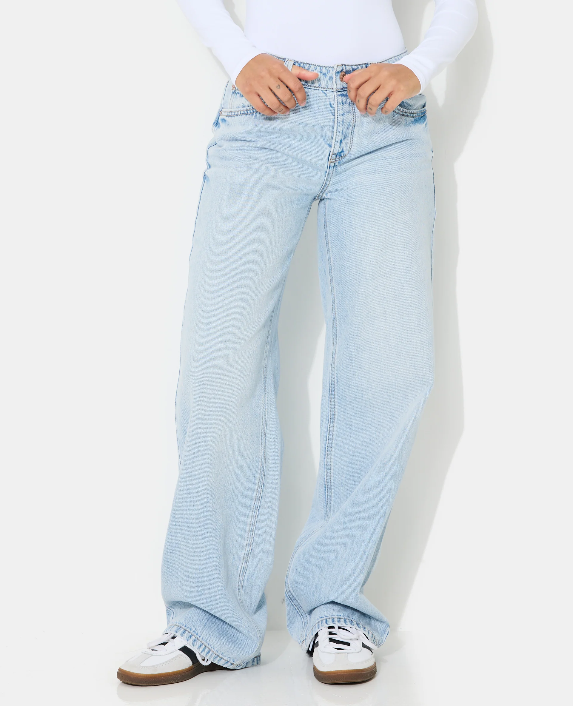 J71-3 / Jean wide taille basse - Image 5
