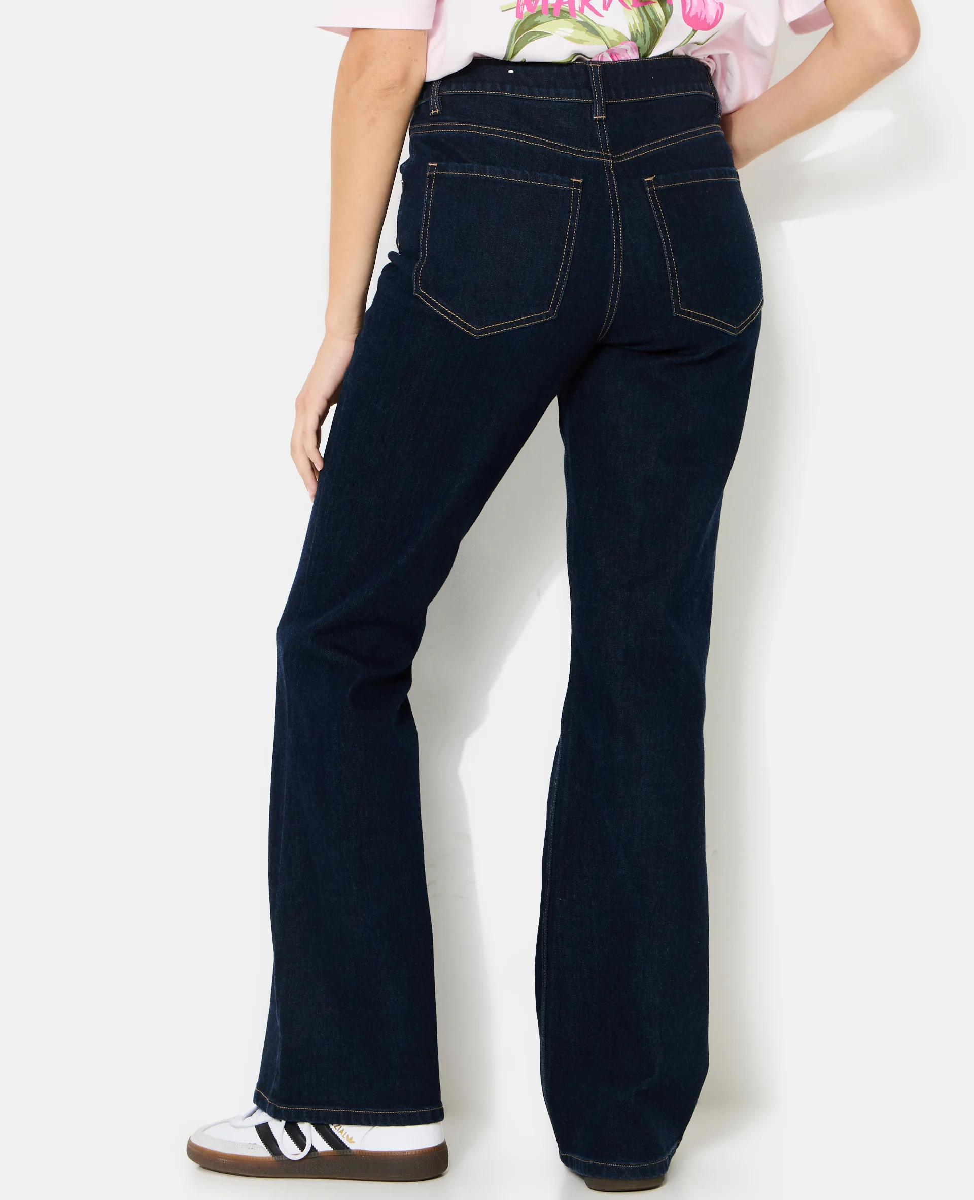 J74-1 / Jean flare taille haute - Image 6