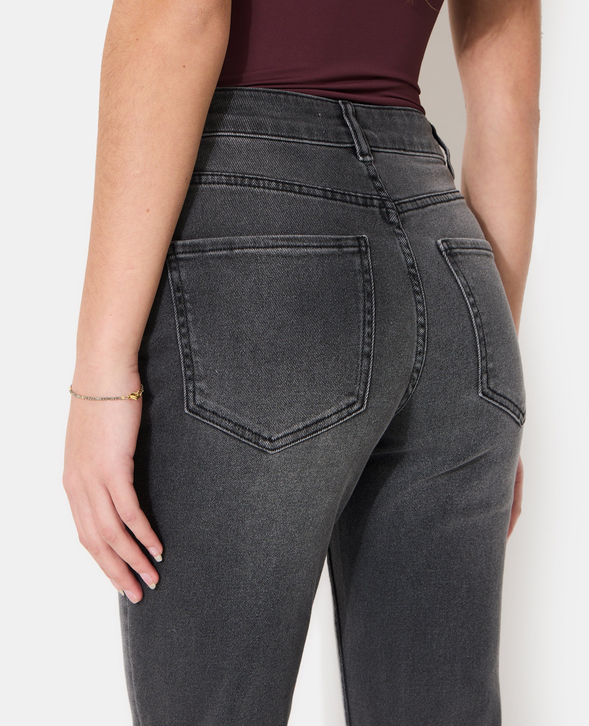 J74-1 / Jean flare taille haute - Image 7