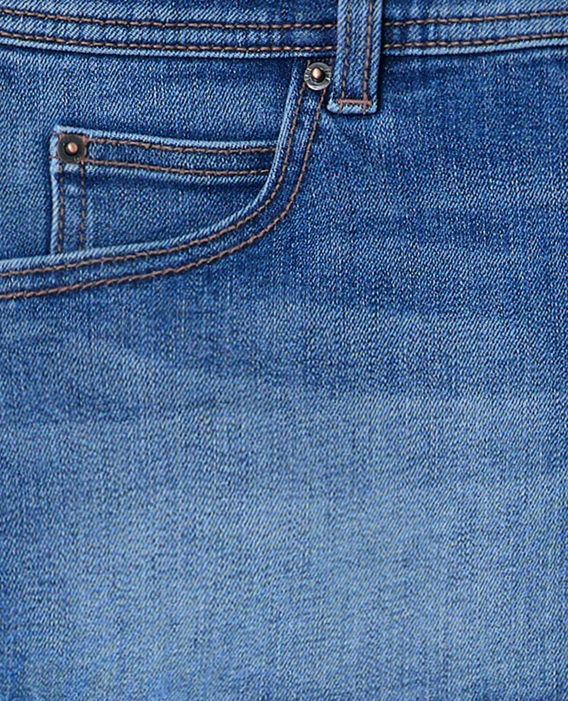 Micro-short en jean poches plaquées - Image 7