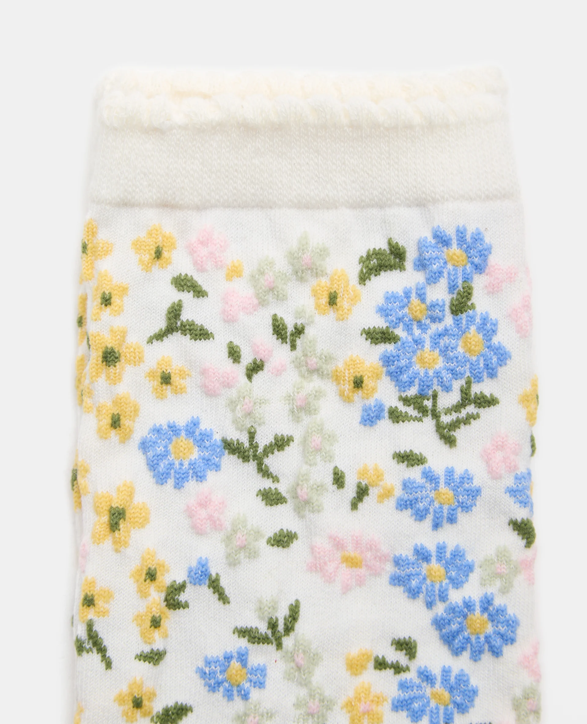 Paire de chaussettes avec fleurs - Image 2