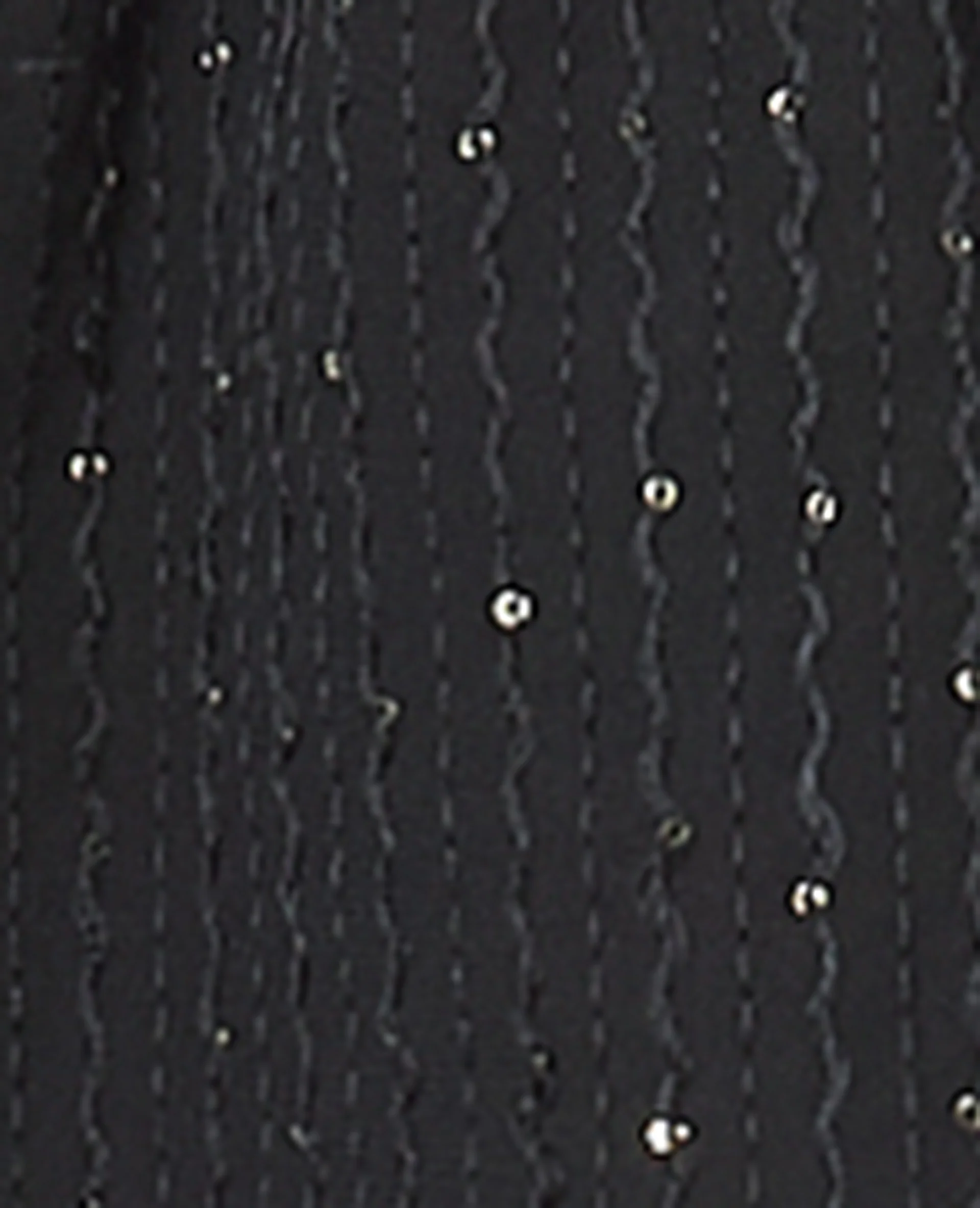 Top à bretelles avec volants et mini sequins - Image 8