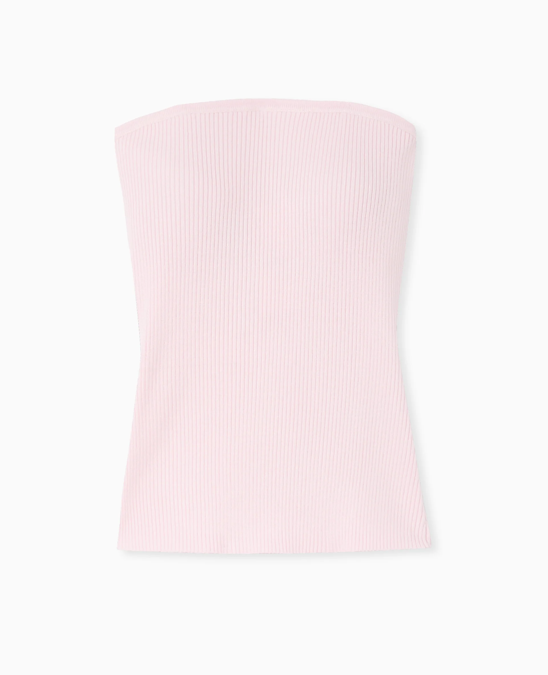 Top bustier en maille côtelée - Image 4