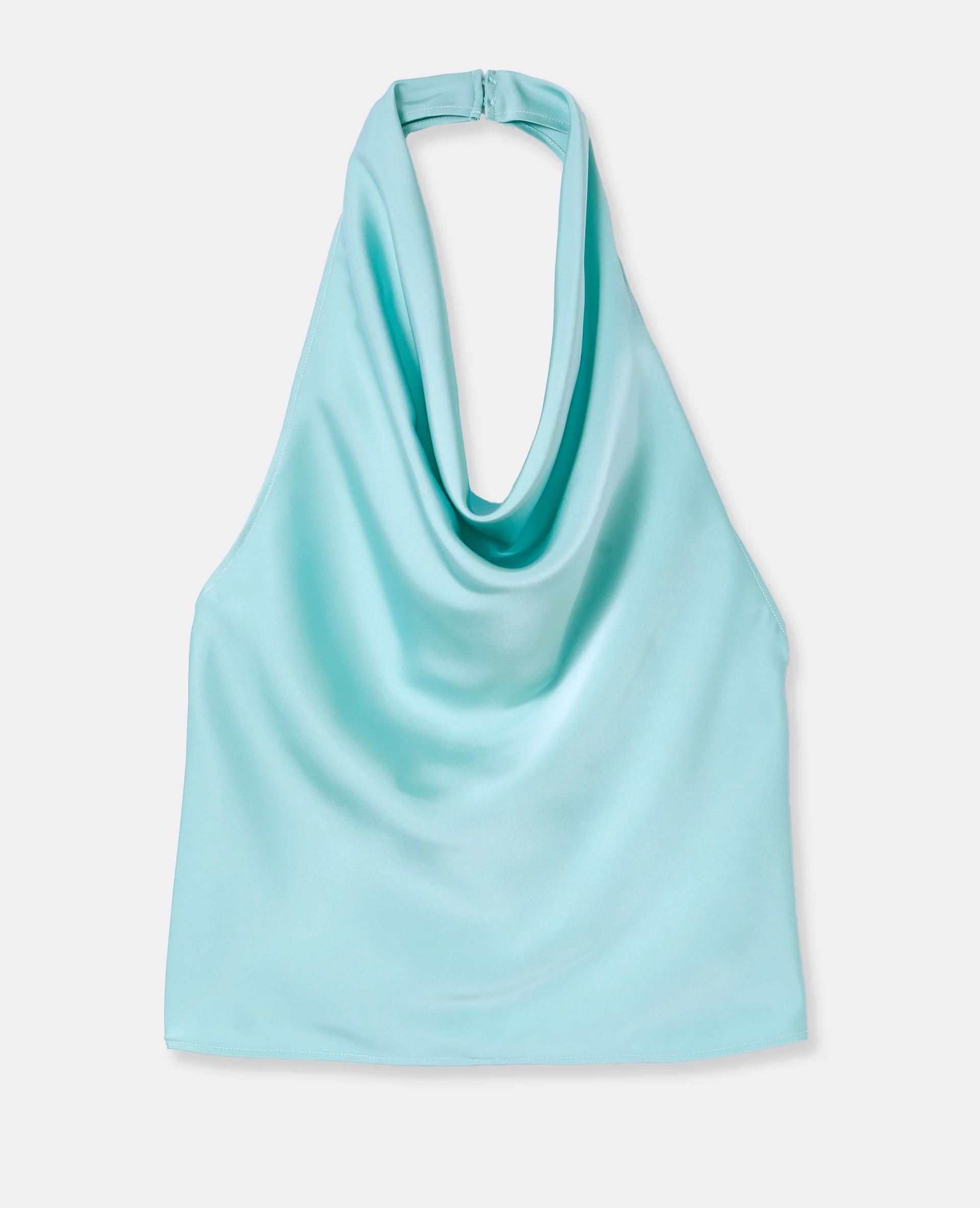 Top dos-nu en satin - Image 4